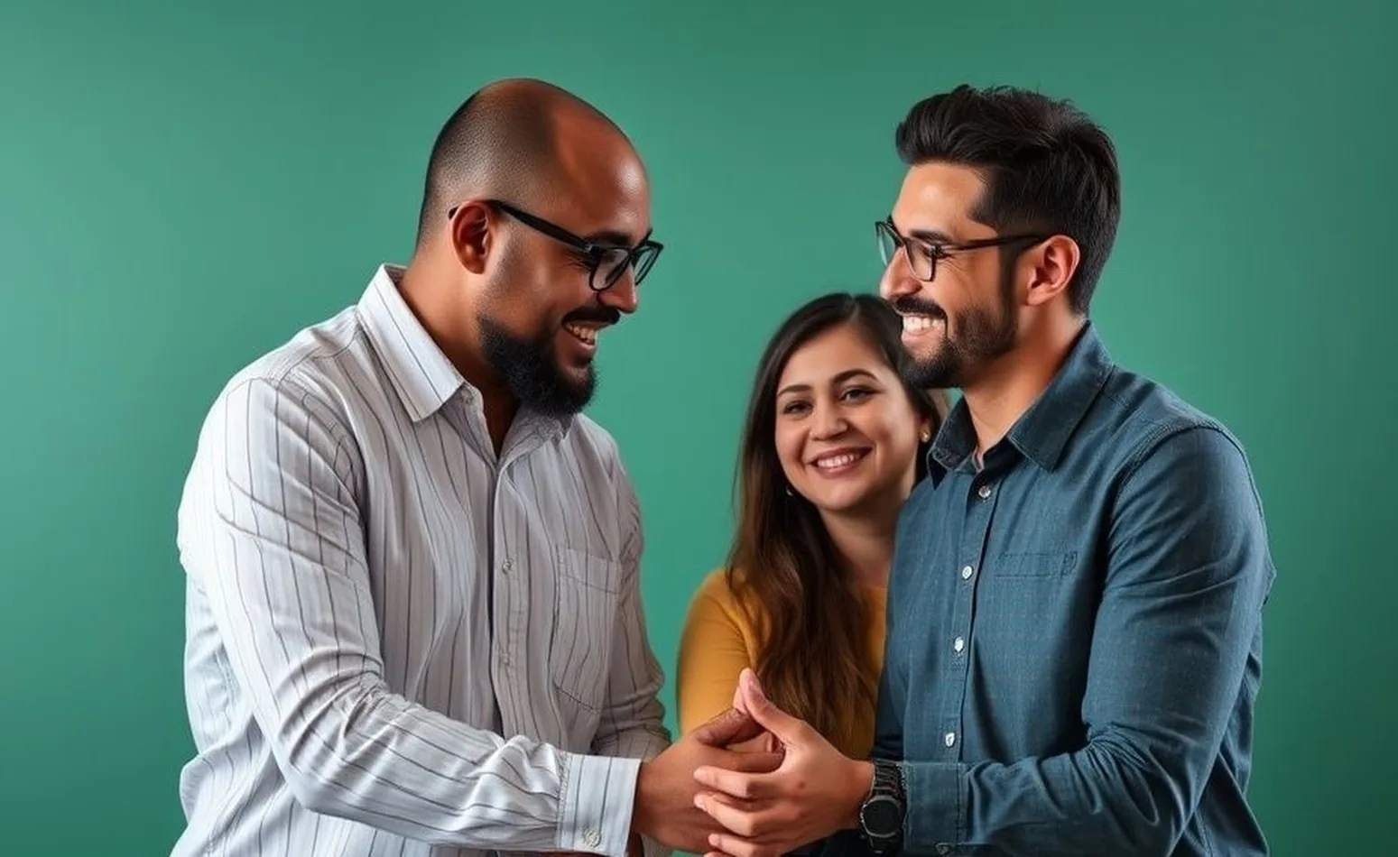 Trusting leader mentoring session